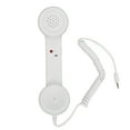 thumbnail image 1 of Cell Phone Handset Wired Cell Phone Receiver Volume Control Telephone Handset Works with All Smartphones and Computers with a 3.5mm Headphone Jack, 9ft Coiled Cord, 1 of 7