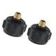 thumbnail image 1 of Adaptador de gas para tanque de propano de 2 piezas con 1 ACM QCC para la mayoría de las parrillas de barbacoa Macarena Adaptador de regulador de propano, 1 of 8