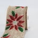thumbnail image 1 of Zhuge Rollos de cinta de arpillera navideña de 10 yardas, cinta decorativa para envolver regalos, coronas, lazos, decoración, A01, 1 of 4