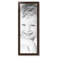 thumbnail image 2 of ArtToFrames 13" x 37" Classic Burgundy Picture Frame, 13x37 inch Brown Wood Poster Frame (WOM-4927), 2 of 7