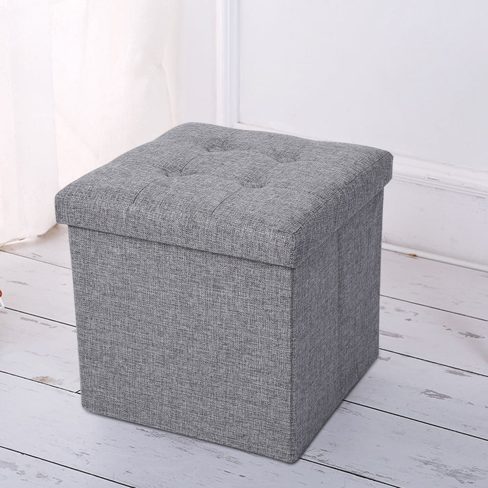 Storage Box, Multifunction Large Storage Capacity Folding Storage Stool