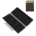 thumbnail image 1 of Memory Card Wallet, 6 Slots Stability Shockproof Dustproof Memory Card Case  for Secure Data Storage for Travel, 1 of 8