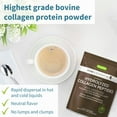 thumbnail image 2 of Igennus Highest Grade Hydrolyzed Collagen Peptides, Clean Label, 100% Grass Fed Bovine Collagen Protein Powder, Collagen Types 1, 2 & 3 for Women & Men, Non-GMO, Free Range, 40 Servings, 2 of 11