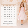 thumbnail image 6 of Sunny Fashion Girls Wedding Dress Sleeveless Flower Party Dress, Size 4-14, 6 of 13