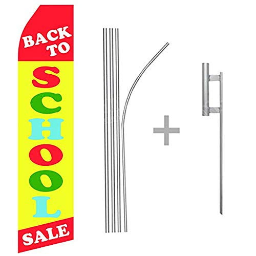 Pack of 15 Hardware not Included Day Care King Swooper Feather Flag Sign