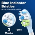 thumbnail image 6 of DailyWhite Premium Plaque Control Replacement Toothbrush Heads, Compatible with Philips Sonicare Electric Toothbrush, Soft DuPont Bristles, 8 Pack, White, 6 of 8