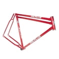 thumbnail image 2 of Cuadro para bicicleta R28 barra doble rojo Gospel Chip Turismo Hierro, 2 of 10