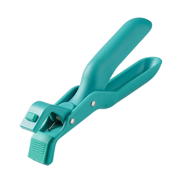 Pinza para platos y sartenes, pinzas para ollas y sartenes, abrazadera antideslizante, Clip antiescaldado, pinza para platos de cocina, herramienta de verde