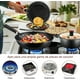 thumbnail image 4 of Juego de Ollas y Sartenes Antiadherente Chef Set, 8 Piezas Sartén para Freír de Grandes, Utensilios de Cocina de Granito sin PFOA, Batería de Cocina para Todo Tipo de Estufas (Negro), 4 of 9