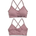 thumbnail image 6 of Women's Reebok 213TB22 Seamless Bralette - 2 Pack (Jacquard/Toadstool S), 6 of 7