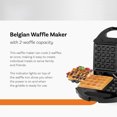 thumbnail image 2 of Máquina para hacer waffles eléctrica de 2 rebanadas, 2 of 6