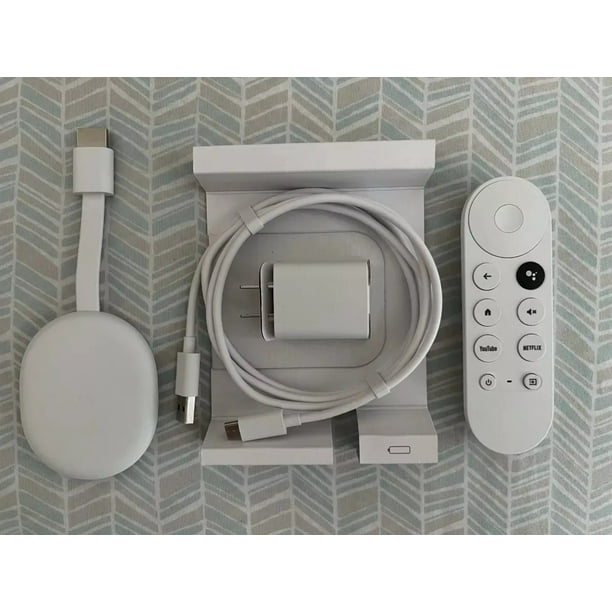 Chromecast Con Google Tv Hd Color Blanco Color Blanco Tipo De