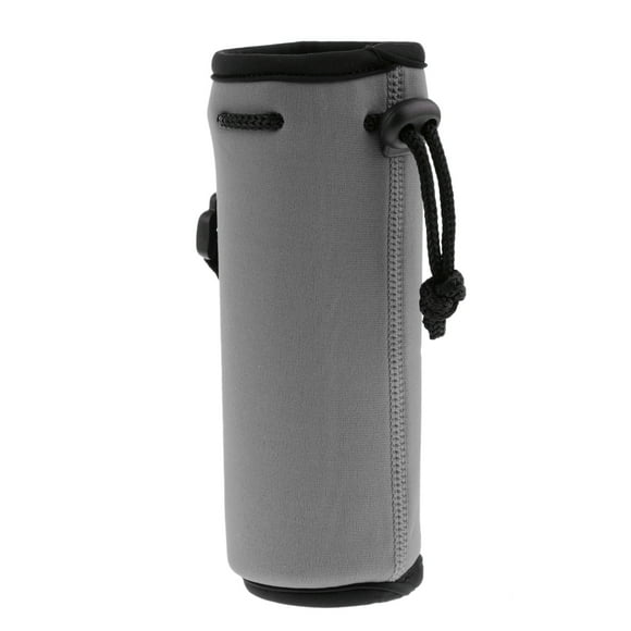 Funda de botella de agua deportiva Sunnimix neopreno 500ML gris