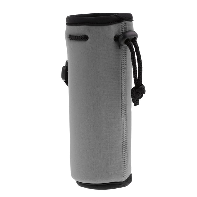 Funda de botella de agua deportiva Sunnimix neopreno 500ML gris