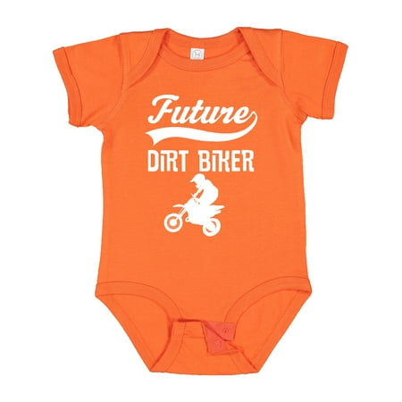 

Inktastic Future Dirt Biker off Road Sports Gift Baby Boy Bodysuit