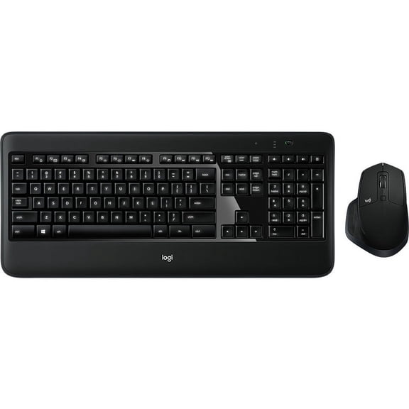 Logitech MX900 Wireless Keyboard & Mouse Combo, Black