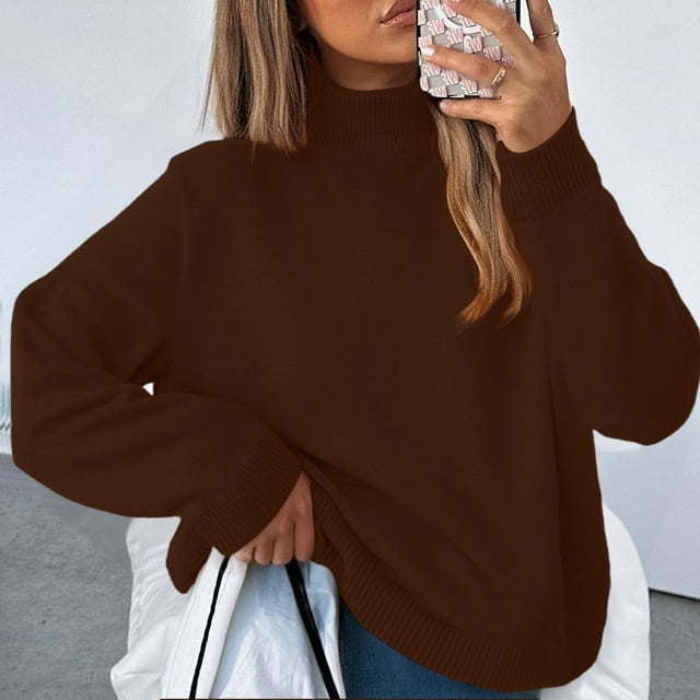 IMENGL cardigan en Coton et Lin pour Femme, Mode Été chic, Brun G, Taille M-3TG