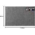 thumbnail image 2 of TEMOGU-GORILLA GRIP Ultra Absorbent HydroAbsorb Doormat, Absorbs Up to 6 Cups of Water, Stain and Fade Resistant, Spiked Rubber Backing, All Weather Mats Capture Dirt, Indoor Outdoor, 47x35, Grey, 2 of 4