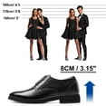 thumbnail image 4 of CMR CHAMARIPA Elevator Dress Shoes Height Increasing Derby Shoes For Men Gain Height 8CM / 3.15 Inches, 4 of 8