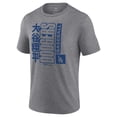 thumbnail image 2 of Men's Shohei Ohtani Heather Gray Los Angeles Dodgers Tri-Blend T-Shirt, 2 of 4
