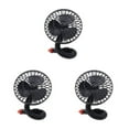 thumbnail image 3 of relayinert Car Fan Universal Fit Reliable Cooling Solution Versatile Compatibility black 3Set, 3 of 6