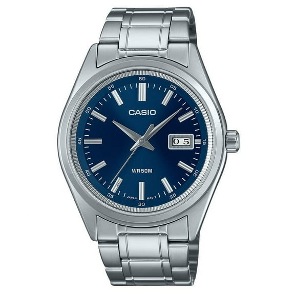 Casio Standard Analog Stainless Steel Blue Dial Quartz MTP-B180D-2AV Men's Watch