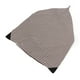 thumbnail image 2 of Bolsa de almacenamiento de animales para el hogar, cubierta de lona triangular, bolsa de frijol rellena, silla sin relleno, color café a rayas, 2 of 5