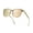 B05 Gray Frame/Gold Lens, variant on Women's Polarized Trendy Sunglasses with Mirrored Lens & UV400 Protection