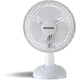 thumbnail image 1 of 26-27 6" Small Electric Modern Portable Air Cooling Fan With Tilt Feature For Pc, Worktop, Desk, Office, Home Travel Use (white), 1 of 5