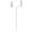 A83 White 10.8"., variant on Rainwater Downspout Bracket - Heavy-Duty Galvanized Iron With Eco-Friendly Coating, Adjustable Size, Rust-Proof Anchor For Pipe Support, Easy Installation White 10.8" Happy Day!