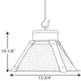 thumbnail image 3 of POINT DUME® Rockdance Collection Brushed Nickel Pendant, 3 of 3