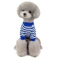 thumbnail image 2 of kladzum Dog Sweatshirts, Soft Dog Clothes Pet Coats, Fashion Pet Spring and Summer Stripe Costumes Pet T-Shirt Dog Sweater, 2 of 3