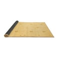 thumbnail image 2 of Ahgly Company Indoor Rectangle Solid Brown Modern Area Rugs, 3' x 5', 2 of 4