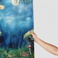 thumbnail image 3 of Orinice Mushrooms Rocks Full Moon Bathroom Decor Set, Colorful Luxurious Polyester Fabric Fashion Shower Curtain with Hooks, Waterproof Bathroom Decoration 60x72, 3 of 7