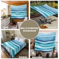 thumbnail image 6 of Ocean Beach Tapestry for Bedroom Wall Hanging Tapestry, Modern Blue Coastal Wave Oil Painting Art Ceiling Backdrop Tapestries Poster Blanket Wall Decor for Teens Room Living Room Dorm 55" x 73", 6 of 8