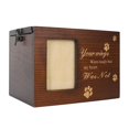 thumbnail image 1 of Wood Pet Keepsake Storage Box With Photo Frame For Cat Dog Pine Wood Memorial Keepsake Urns Cremation Urns With Photo Frame, 1 of 5