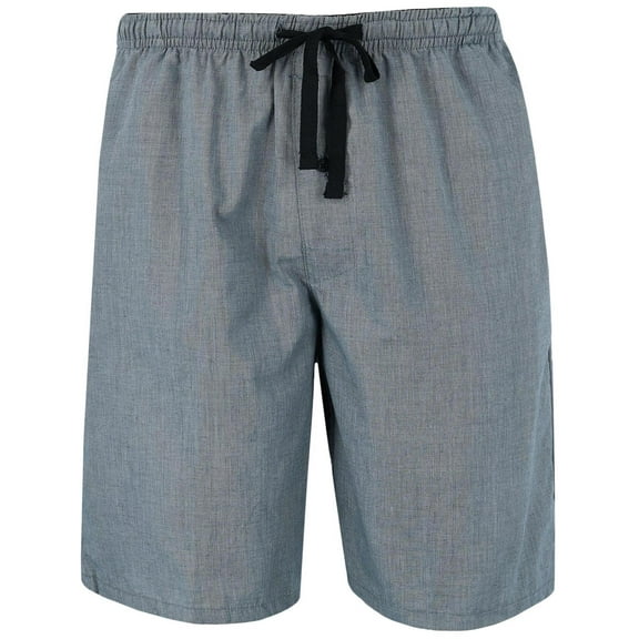 Men's Cotton Madras Drawstring Sleep Pajama Shorts
