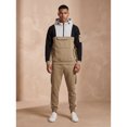 thumbnail image 2 of Men Colorblock Quarter Zip Heavy Pullover Hoodie & Jogger Set, 2 of 7