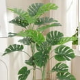 thumbnail image 5 of 6FT Artificial Monstera Plant - Realistic Fake Tropical Tree with Adjustable Leaves - Large Faux Monstera Deliciosa Plant for Home Decor, Office, Living Room - UV Resistant, 5 of 5