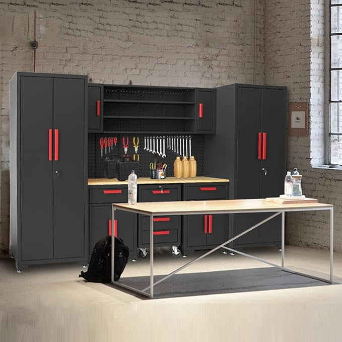 【ベル】CEO Cabinet Storage Set OfficeSource Steel Storage Cabinet Collection Oversized