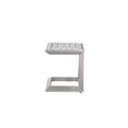thumbnail image 3 of Pemberly Row Table d'Appoint de Patio Moderne en Aluminium, Argent Anodisé, 3 of 5