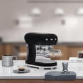 thumbnail image 2 of Smeg 50's Retro Style Manual Espresso Coffee Machine, 4 Drinks, Thermoblock Heating System, Black, ECF02BLUS, 2 of 6