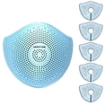thumbnail image 2 of Save More,Adult's Mask Color Reusable Ear Hook Size + 5 Filte,PENDANE,Blue, 2 of 2