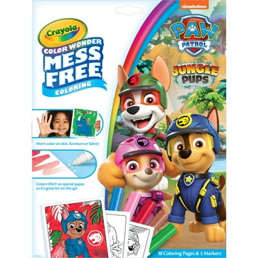 Crayola PAW Patrol Color Wonder, Ready Race Rescue, Mess Free Coloring, Arts and Crafts Toy, Creative Gift for Toddlers, Ages 3 