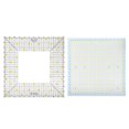 thumbnail image 1 of 2 reglas cuadradas de acolchado de acrílico para manualidades, para coser y bordar., 1 of 14