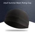 thumbnail image 2 of Minnieouse 9 Uds. Gorras de calavera de refrigeración tela de malla ciclismo colores surtidos accesorios de ciclismo cómodos forro de casco de poliéster Sombreros negro Minnieouse AP008606-01B, 2 of 5