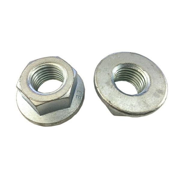 1 M24 3.0 Hexagon Flange Nut NonSerrated Class 8 Zinc. DIN 6923