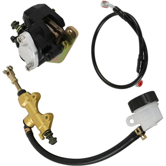 labwork Rear Brake Caliper Hose Assy and Master Cylinder Replacement for Yamaha Blaster 200 YFS200 2003-2006 5VM-2583V-00-00