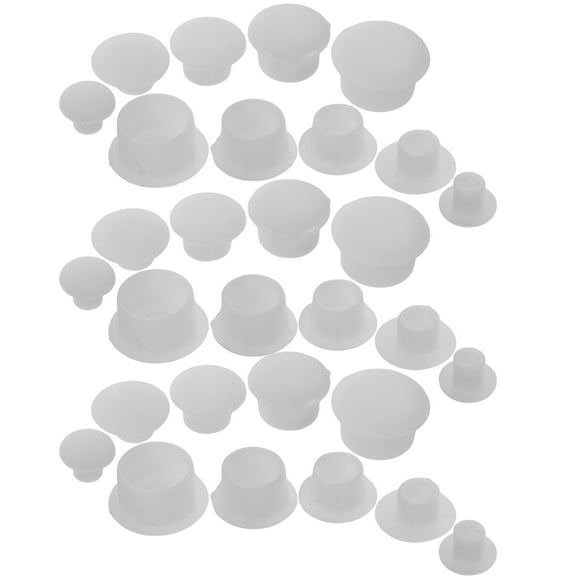 150pcs Plastic Screw Hole Plugs Round Caps For Furniture Screw Hole Plugs For Desk Desk Screw Hole Plugs Cabinet Screw Hole Plugs