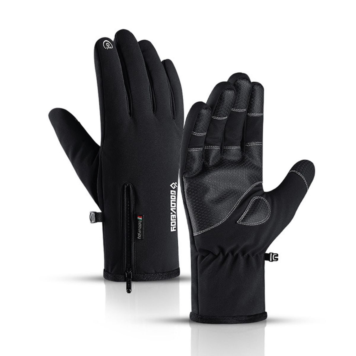 Winter Warm Anti-slip Touchable Bike Ski Gloves Outdoor Windproof Waterproof